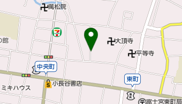 東京海上火災保険株式会社 富士宮寺田代理店の地図画像