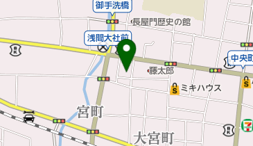 メガネの春田の地図画像