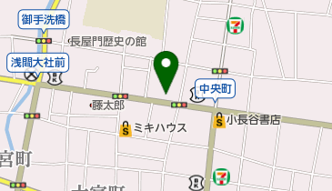 株式会社鍛冶熊の地図画像