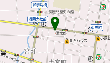 藤太郎 本店の地図画像