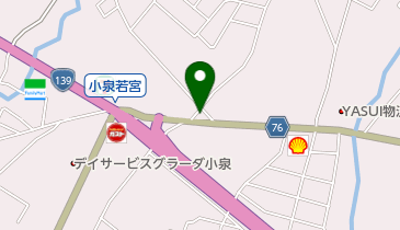 コヤマ理容所の地図画像