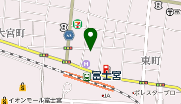 富士急トラベル株式会社富士富士宮支店の地図画像