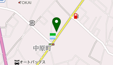 ふじの食堂の地図画像