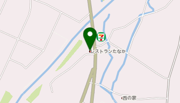 レストランたなかの地図画像