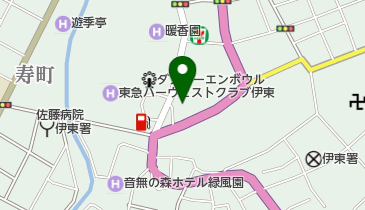 熊襲亭の地図画像