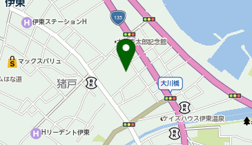 松原温泉会館松原浴場の地図画像