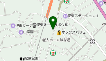 ワシントン靴店の地図画像