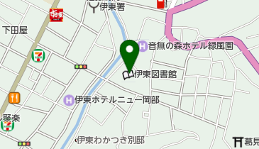 伊東市民劇場の地図画像