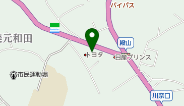 ネッツトヨタスルガ株式会社伊東店の地図画像