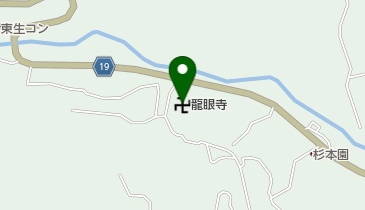 龍眼寺の地図画像