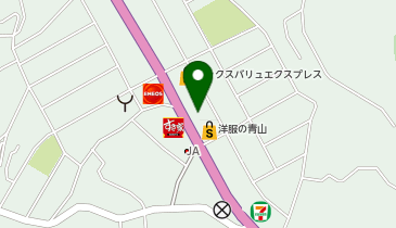 美容室サンタランドの地図画像