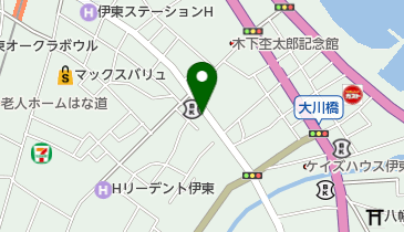 ブティックフジモトの地図画像