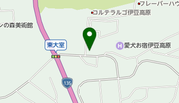 株式会社伊豆急コミュニティー東大室管理センターの地図画像