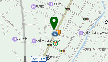 甘青堂の地図画像