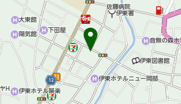 斉藤理容室の地図画像