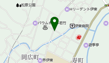 タカネ理容の地図画像