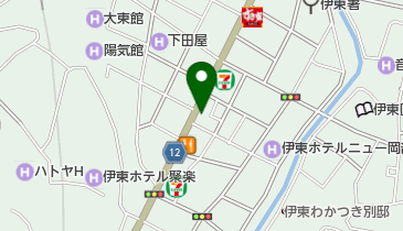 真間理容室の地図画像
