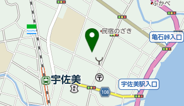 伊東市役所 宇佐美出張所の地図画像