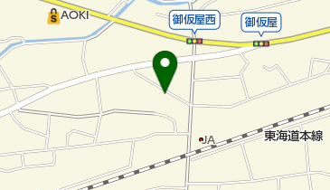 御仮屋町公会堂の地図画像