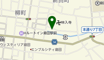 佐野金庫店の地図画像