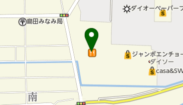 有限会社五條ドライクリーニング アピタ店の地図画像