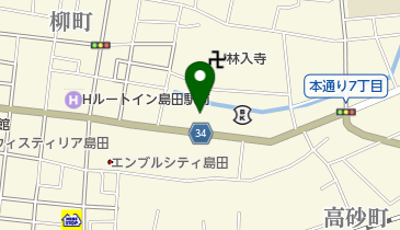 みのるや化粧品店の地図画像