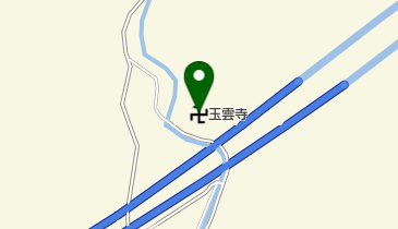 玉雲寺の地図画像