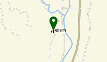 瑞雲寺の地図画像