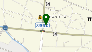 大善寺の地図画像