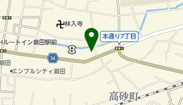 清水屋の地図画像