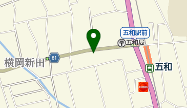 魚八ストアーの地図画像