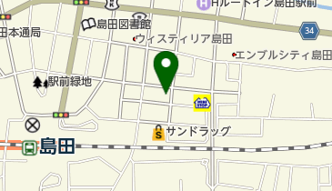 海野ガレージの地図画像