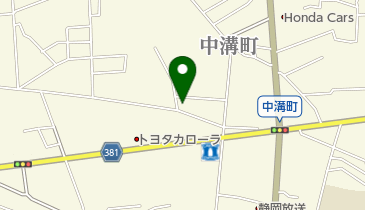 タカノ美容室の地図画像