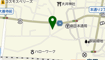 神川整形外科医院の地図画像
