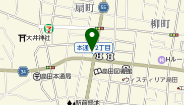 株式会社アイドリーム静岡島田店の地図画像