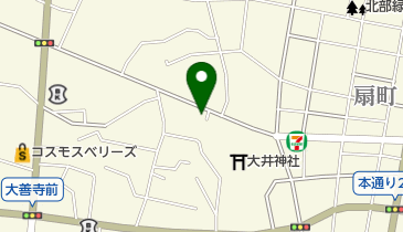 田辺くすりの地図画像