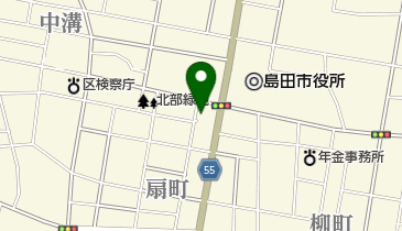 きくち理容の地図画像