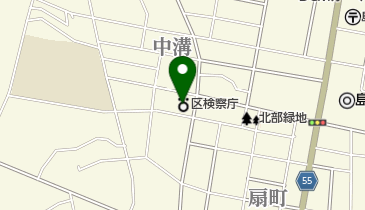 島田区検察庁の地図画像
