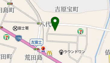 駿河フォークリフトの地図画像