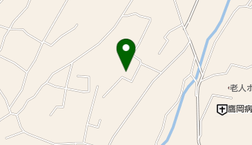 天間北一区公会堂の地図画像