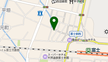 ホームメイド協会富士校の地図画像