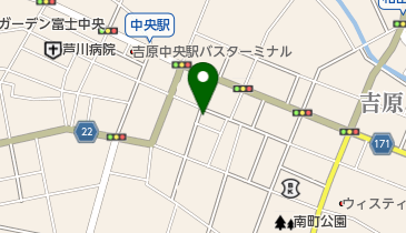 ビューティ岡本吉原店の地図画像