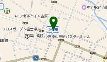 靴屋アユムの地図画像