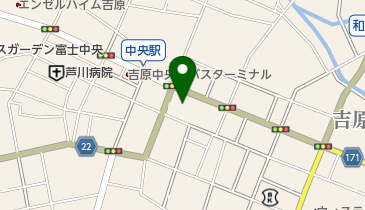 中西毛糸店の地図画像