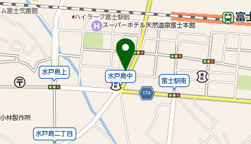 コスメティックスおおしばの地図画像