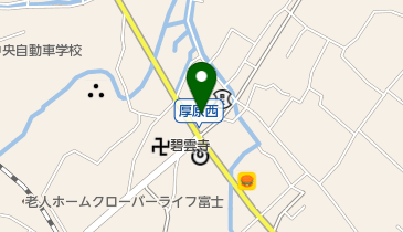 静岡日産自動車株式会社 鷹岡店の地図画像