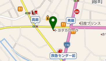 トヨタカローラ静岡株式会社 富士店の地図画像