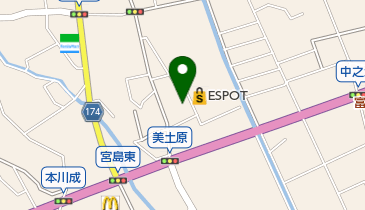 伝心寺の地図画像