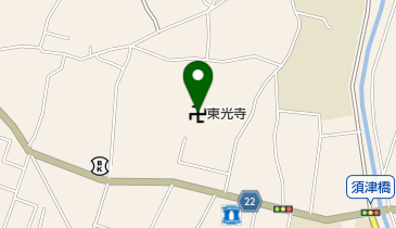 東光寺の地図画像