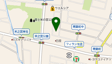 大富士スタンプの地図画像